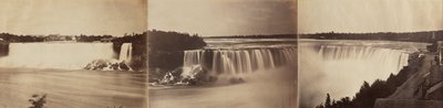 Niagara Falls Three-Part Panorama by Unbekannt Unbekannt